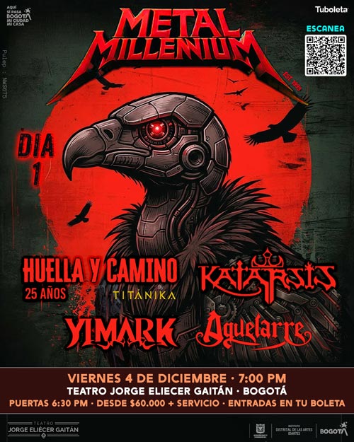 Poster Día 1 - Metal Millennium
