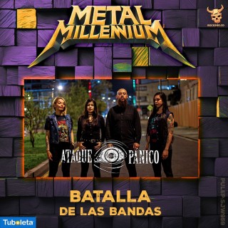ATAQUE DE PÁNICO - ENTREVISTA BATALLA DE LAS BANDAS METAL MILLENNIUM