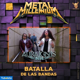 AURA IGNIS - ENTREVISTA BATALLA DE LAS BANDAS METAL MILLENNIUM