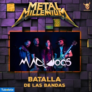 MAD DOGS - ENTREVISTA BATALLA DE LAS BANDAS METAL MILLENNIUM