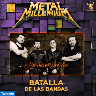 NICO WALDO - ENTREVISTA BATALLA DE LAS BANDAS METAL MILLENNIUM