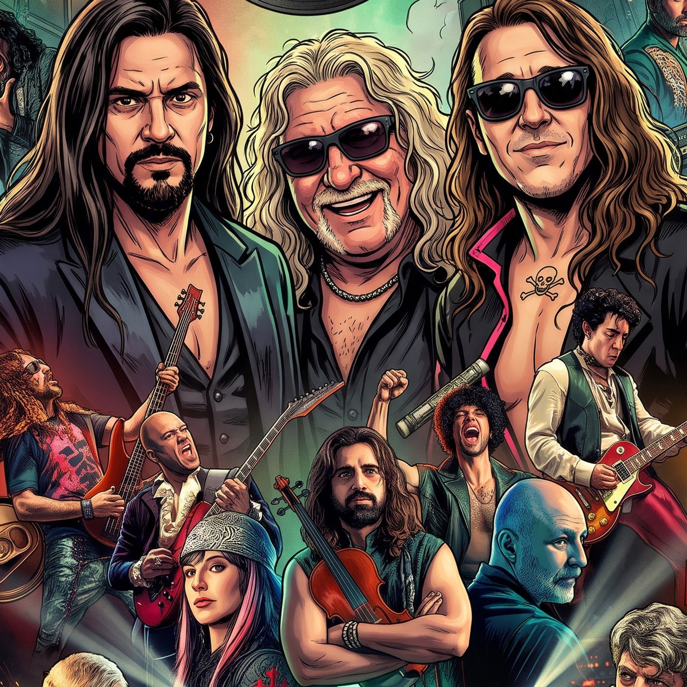 Portada de Historias Rockeras