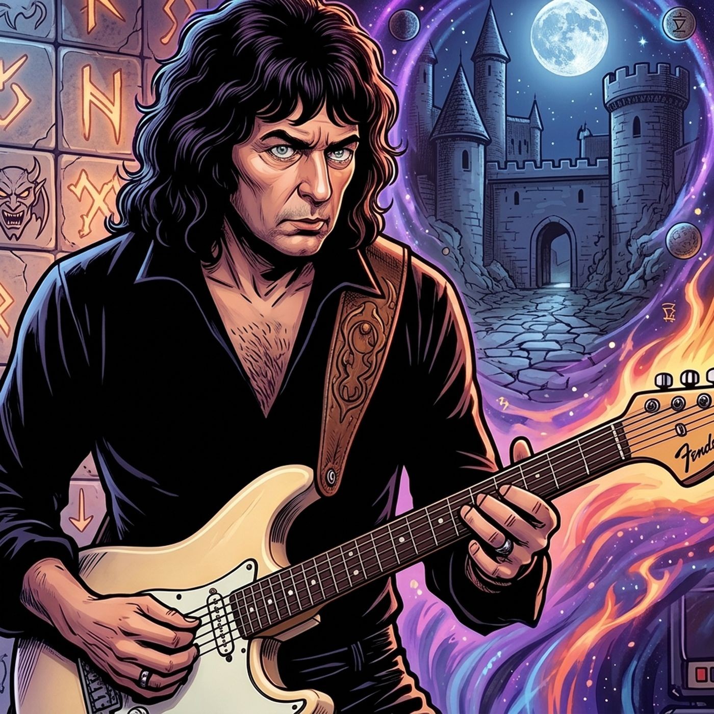 Ritchie Blackmore con Deep Purple después de 33 años