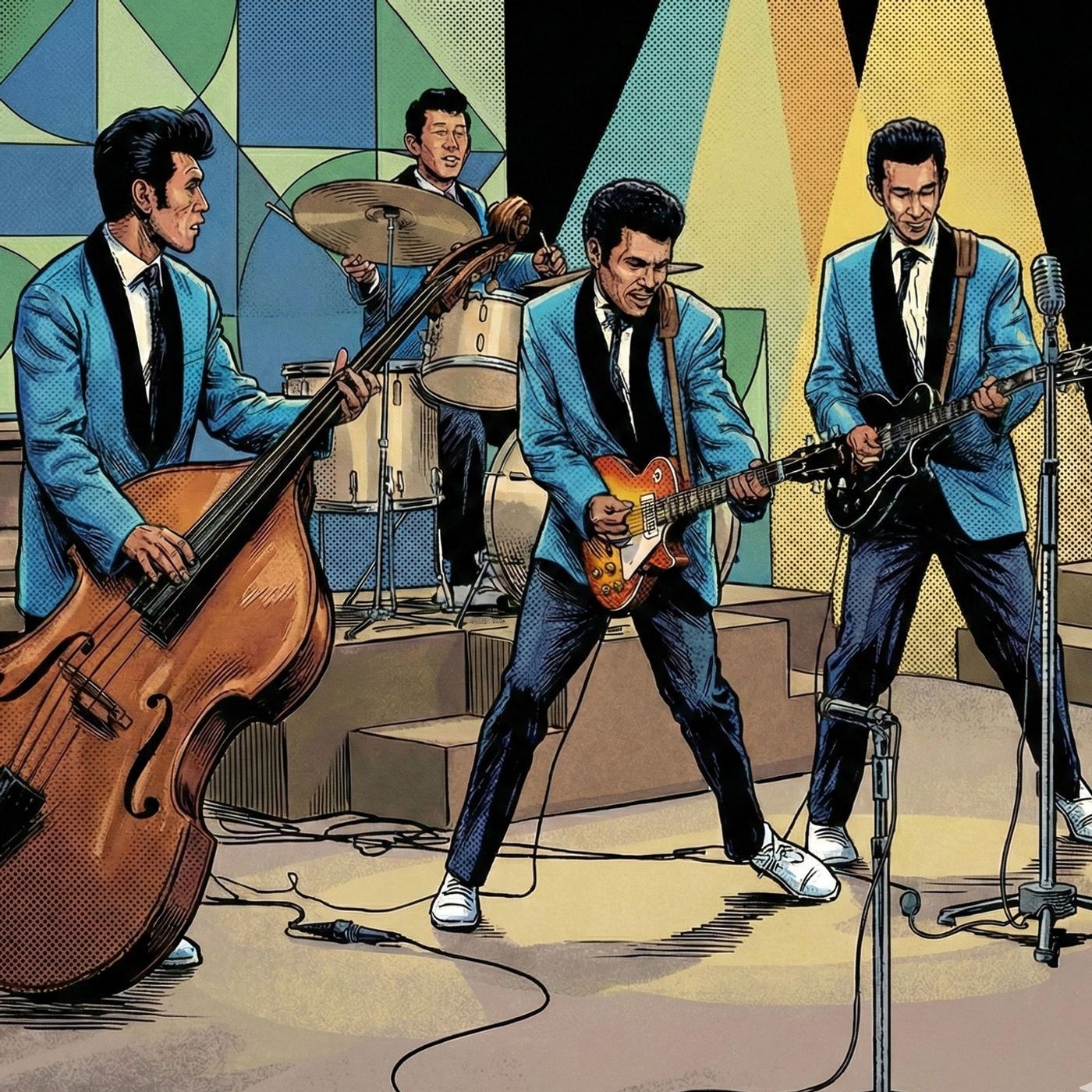 The Tielman Brothers : los primeros virtuosos Rockeros