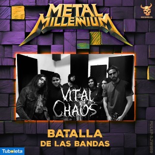 VITAL CHAOS - ENTREVISTA BATALLA DE LAS BANDAS METAL MILLENNIUM
